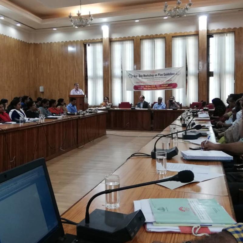 One Day Workshop on Plan Guidelines -09/12/2019