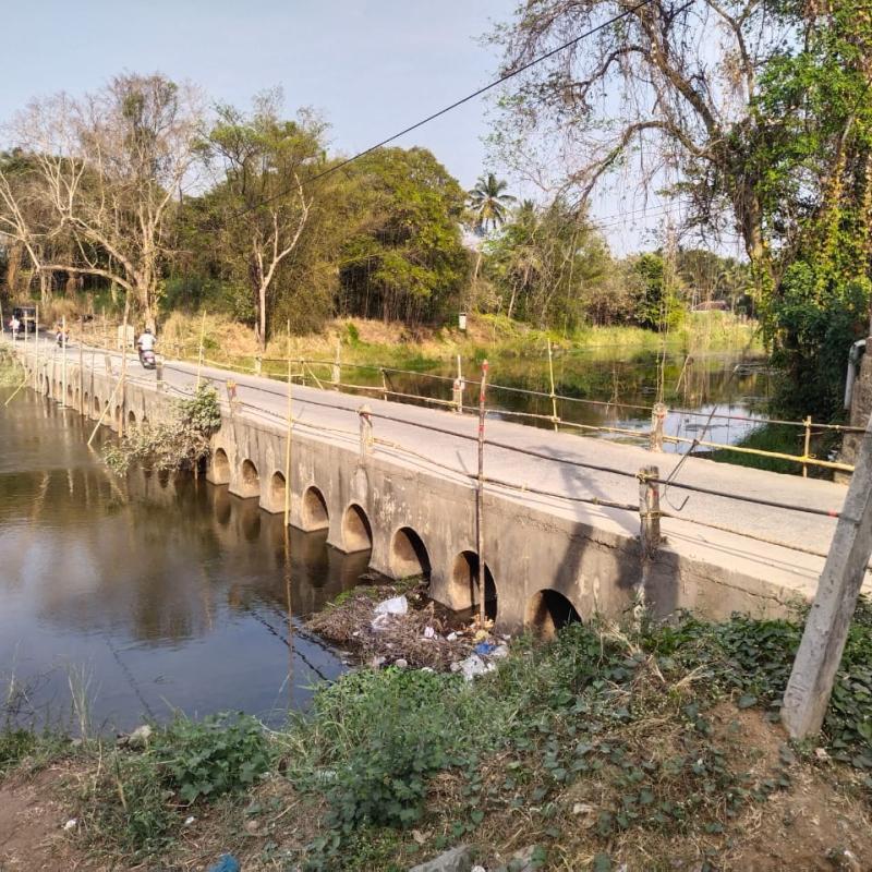 Site Visit - Alamballam bridge Palakkad by PMU Team