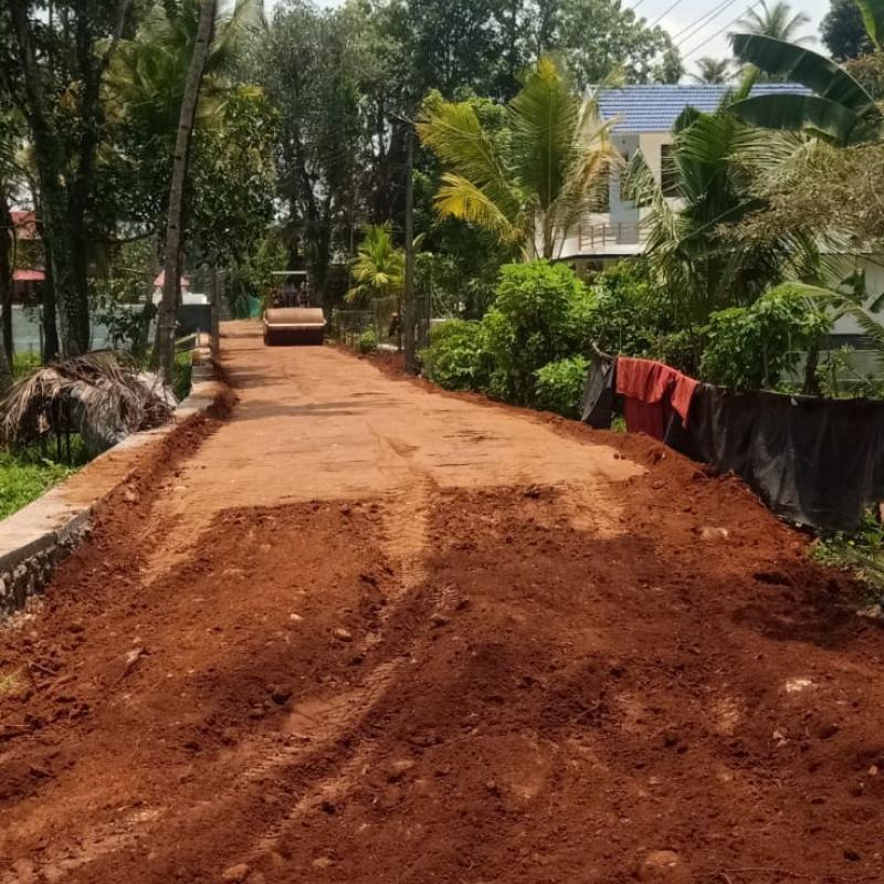Palangattupadi-Mnnarathara Road-Subgrade work started