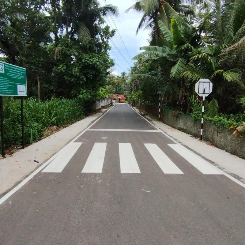 Mithrapuzha Vayanasalapadi Road- Work completed