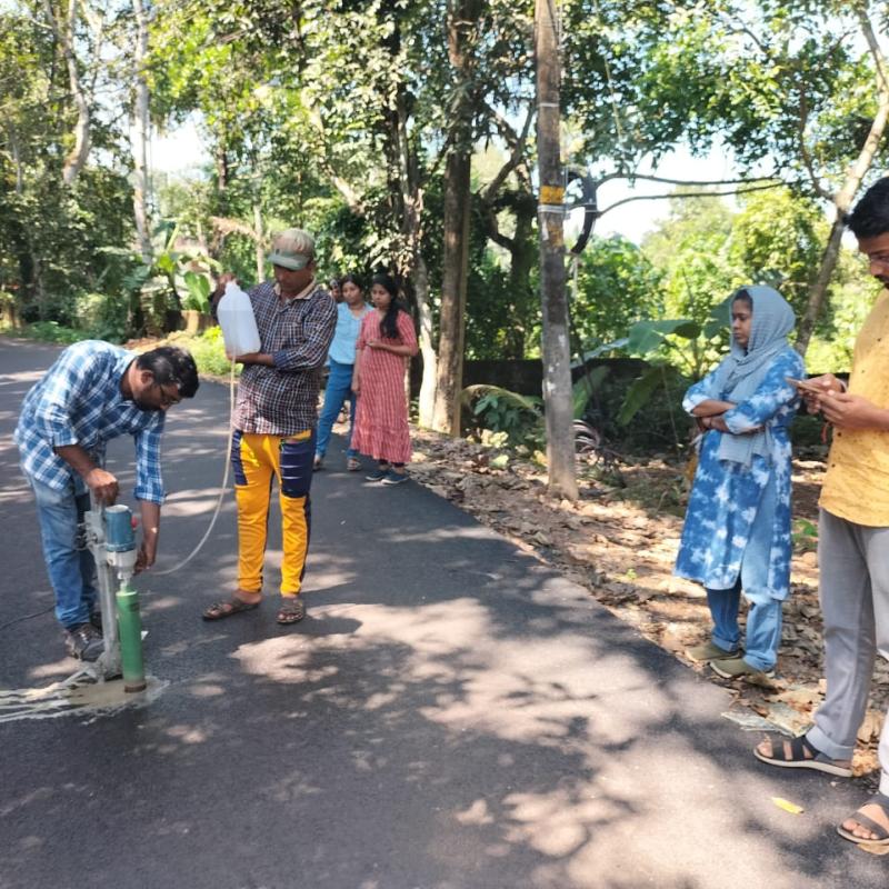 Nadakkavu - Ethiyerakkavu Road in Ernakulam : PMU Inspection