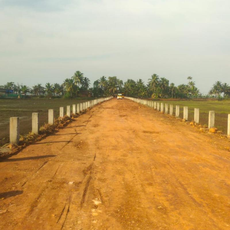 St. Therasa's LPS road : subgrade completed